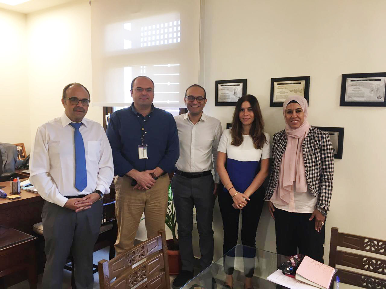 Delivering the 2nd phase of Nanofib-tech project to AUC